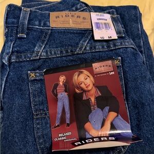 Riders by Lee Blue Straight Leg Pants